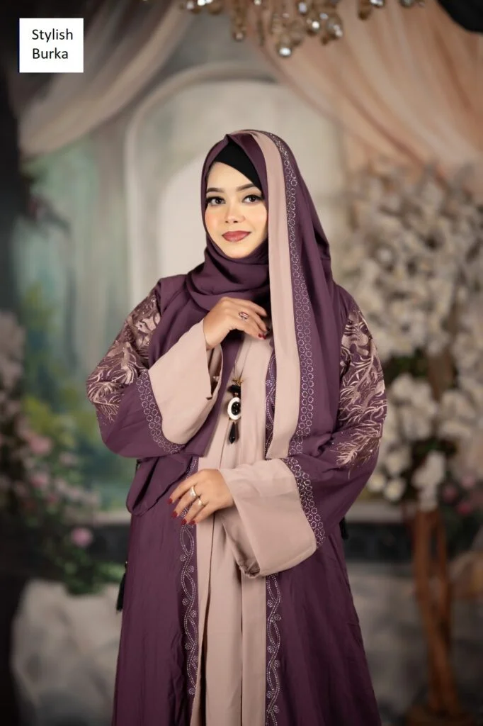 প্রিমিয়াম এমব্রয়ডারি বোরকা