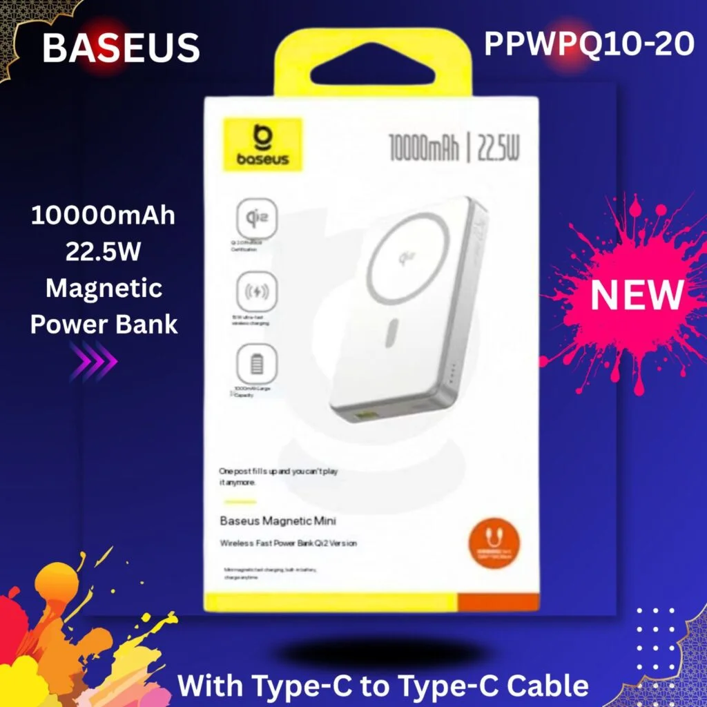Baseus Airpow II Qi2 Magnetic Power Bank