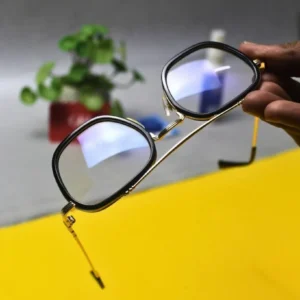 Double Bridge Bluecut Glass - Black